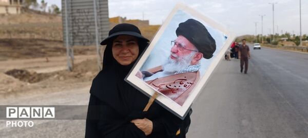 صدای پای عاشقان؛ از فلکه فرودگاه تا حرم امامزاده جعفر(ع)