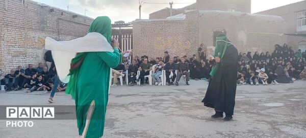 تعزیه خوانی در روستای فرشه