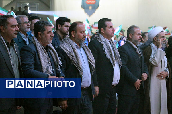 حضور معاون پرورشی و فرهنگی وزیر آموزش و پرورش در آیین اعزام دانش‌آموزان به راهیان نور