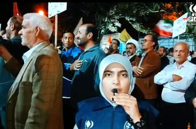 نودونهمین شب شور و همبستگی در میدان فاضل گروسی بیجار