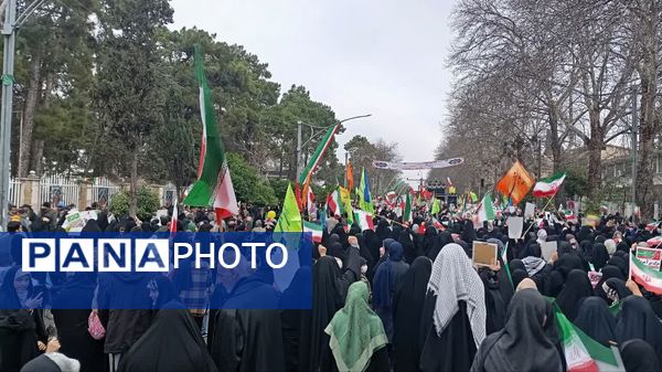 راهپیمایی ۲۲ بهمن در گلستان