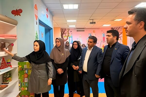 آیین افتتاحیه اتاق بازی و یادگیری در دبستان نیایش شهرستان قدس
