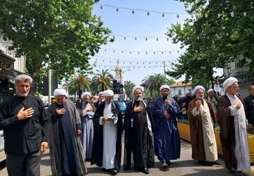 عزاداری سالروز شهادت امام جعفر صادق (ع) در قائمشهر