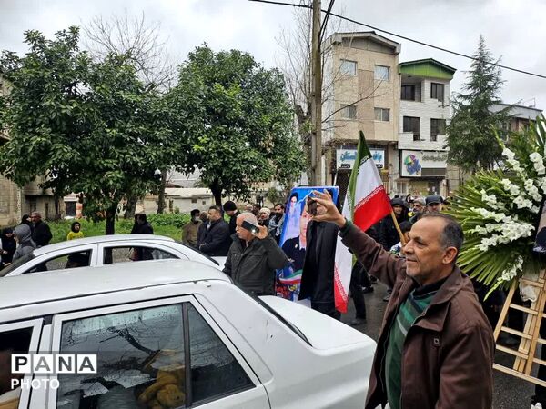 پیکر شهید «جواد لکزایی» در خاک آرام گرفت