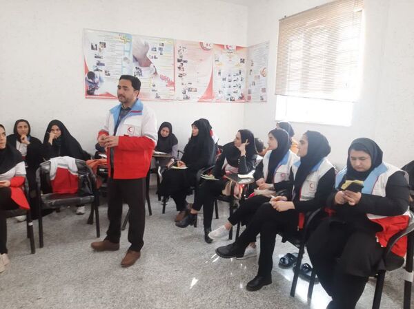 برگزاری کارگاه آموزشی تیم‌های تخصصی سحر جمعیت هلال احمر شهرستان‌های گرمه و جاجرم