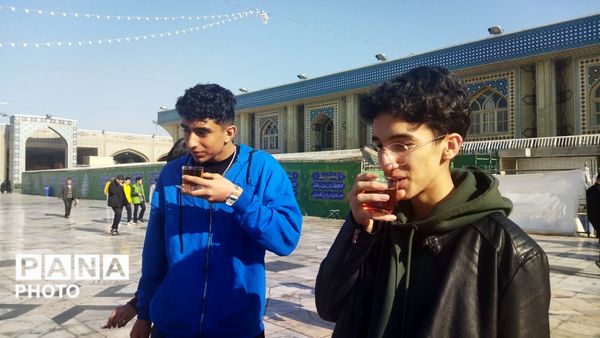 گذری بر اردوی زیارتی حرم مطهر رضوی دبیرستان شاهد ابوذر غفاری نیشابور 