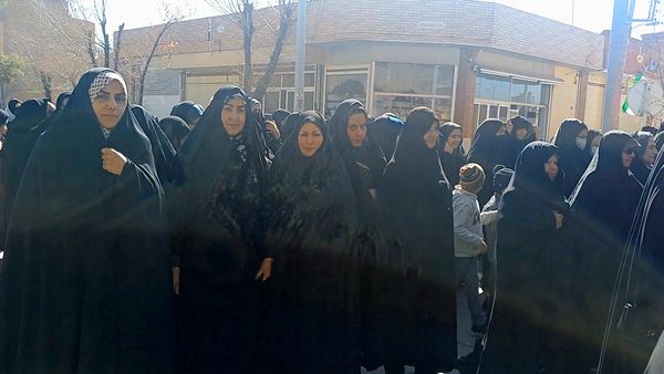 راهپیمایی باشکوه ۲۲ بهمن در شهرستان کوهپایه 