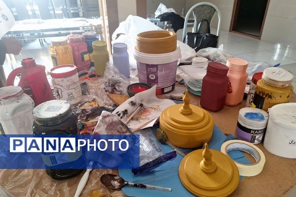 برگزاری اردوی تمشک با حضور دانش‌آموزان ناحیه یک شهرری در کانون امام خمینی(ره)