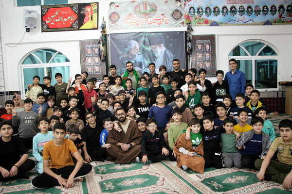 روایتی از اعتکاف دانش‌آموزی پسرانه در مسجد جامع امام حسین(ع) روستای زیارت