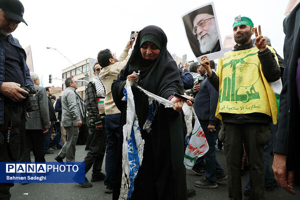 مراسم راهپیمایی روز قدس در تهران
