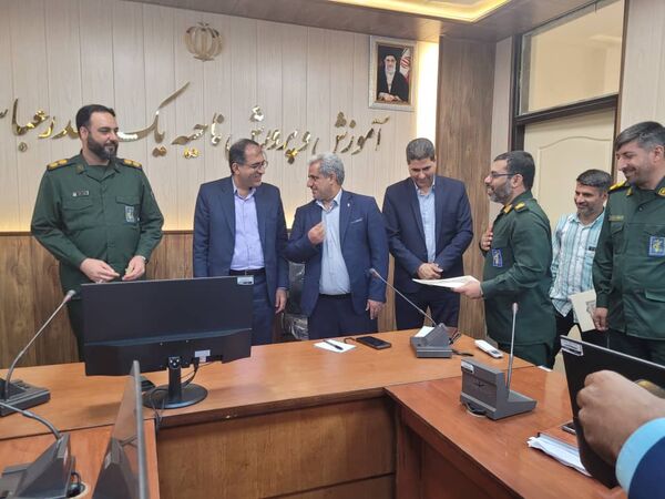 تودیع و معارفه مسئول بسیج دانش‌‌آموزی برادران ناحیه یک بندرعباس