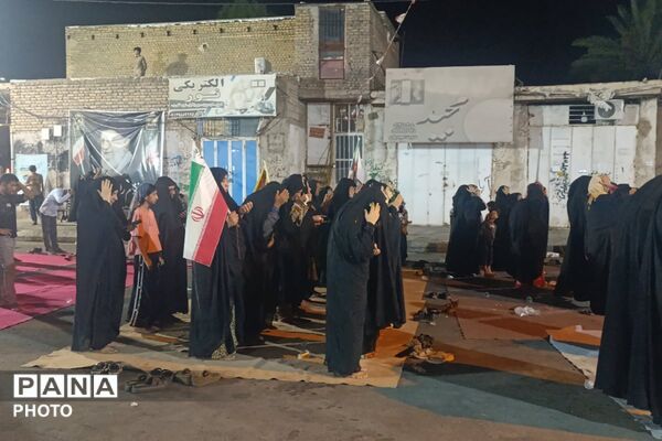 تجلی همبستگی مردم رودبار جنوب در سه‌ راه بانک ملی
