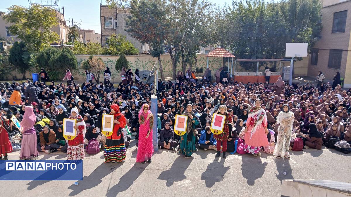 برگزاری جشن هفته تربیت‌بدنی در مدرسه ام‌ابیها 