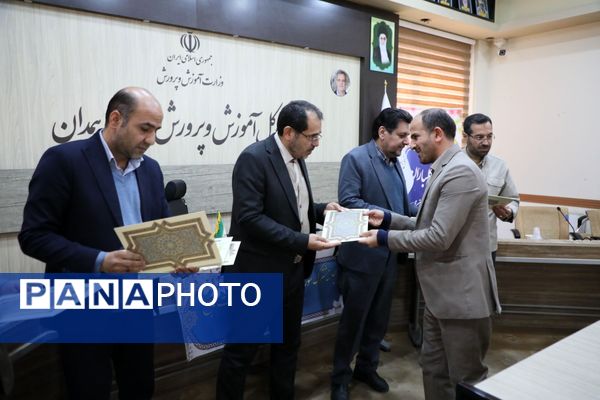 مسئولان جدید عدالت تربیتی همدان منصوب شدند؛ حرکت قرارگاه‌های جهادی با حکم مدیرکل