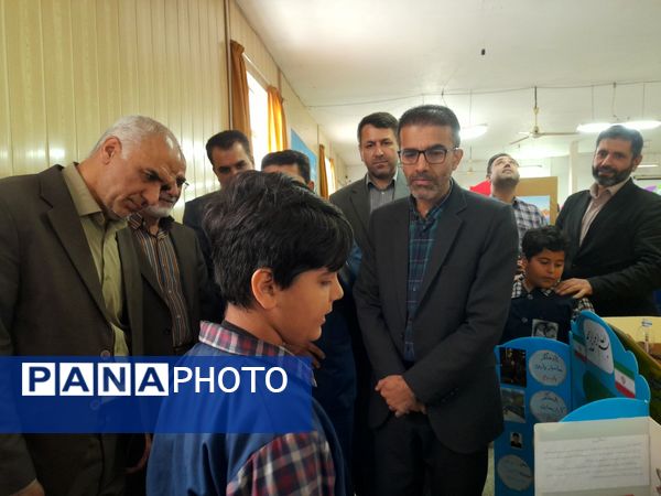 نمایشگاه طرح جابر در دبیرستان بیت المقدس قائمشهر