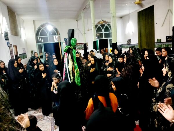برگزاری شب دوم محرم در روستای ممراباد