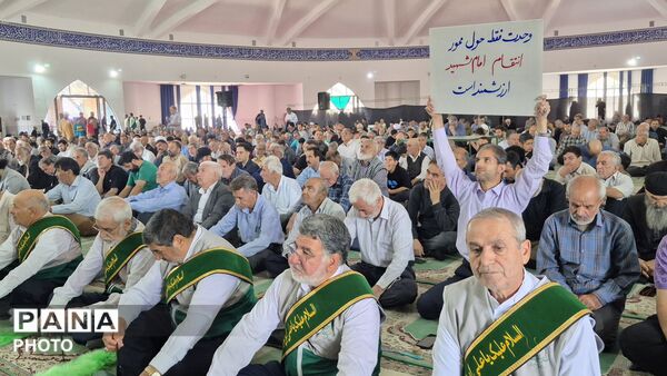 آیین عبادی ،سیاسی نماز جمعه در مصلای فردیس