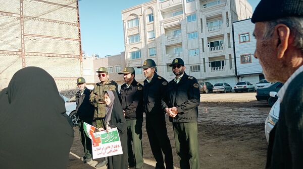 راهپیمایی میثاق با ولایت و محکوم نمودن اغتشاشات گروه های تروریستی در کاشمر