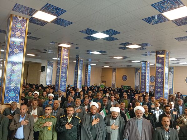 مراسم گرامیداشت حماسه 9 دی ماه و سالروز شهادت شهید حاج قاسم سلیمانی 