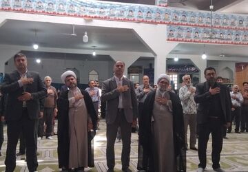 اولین سالگرد شهید جمهور و یارانش در شهرستان سملقان