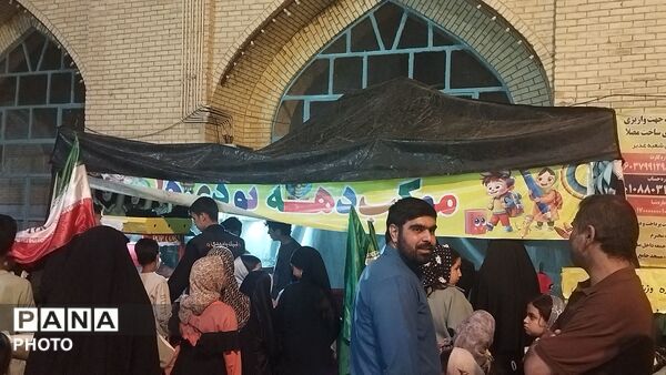 حال و هوای کودکان نیشابوری در هفتاد و دومین شب از اجتماعات مردمی نیشابور 