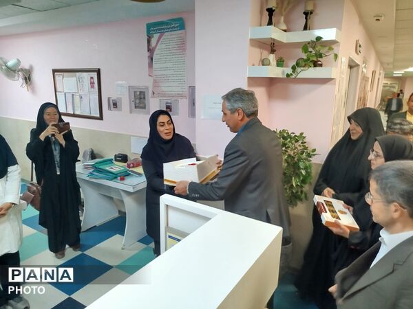 حضور مسئولان محلی در بیمارستان حضرت ابوالفضل(ع) کاشمر به مناسبت روز پرستار 
