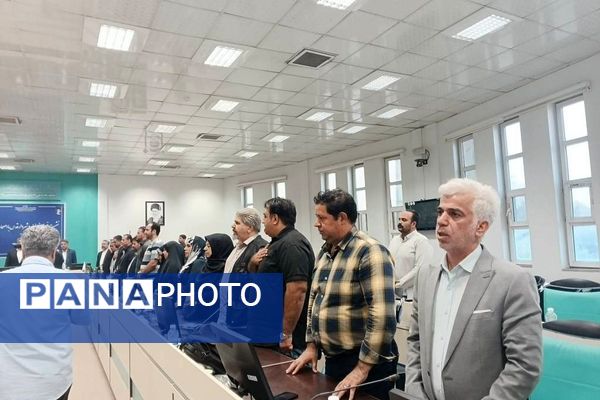 نشست خبری فرمانداری  شهرستان قدس با اصحاب رسانه در هفته دولت و خبرنگاری