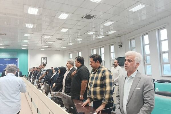 نشست خبری فرمانداری  شهرستان قدس با اصحاب رسانه در هفته دولت و خبرنگاری