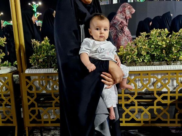 برگزاری نماز آیات در حرم امام رضا (ع) 