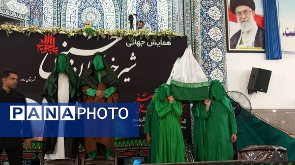 مراسم شیرخوارگان حسینی در مصلی بزرگ امام علی(ع) شهرستان ساوه