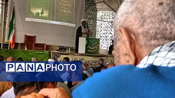 نماز عبادی سیاسی جمعه در شهرستان کاشمر