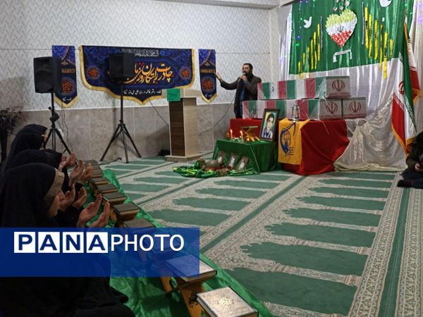 حضور پیکرهای مطهر شهدای گمنام در مدارس