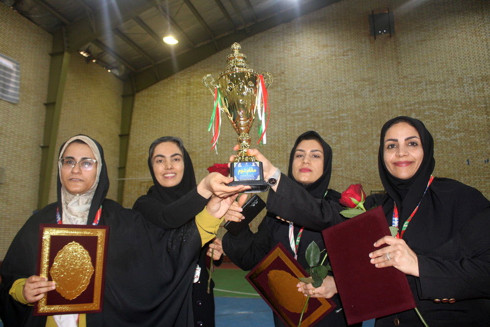 مسابقات تنیس روی میز فرهنگیان یادواره شهدای تربیت‌بدنی در سالن آزادگان استان بوشهر 