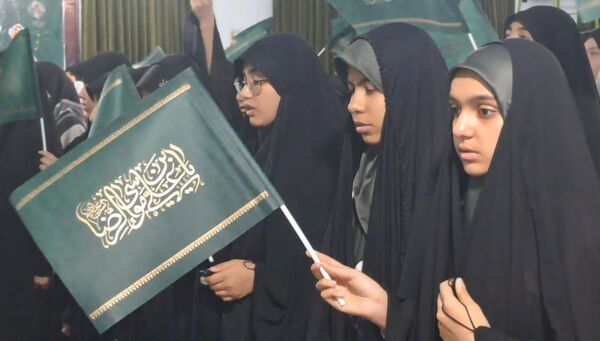 اعتکاف دانش‌آموزان مسجد اوغان
