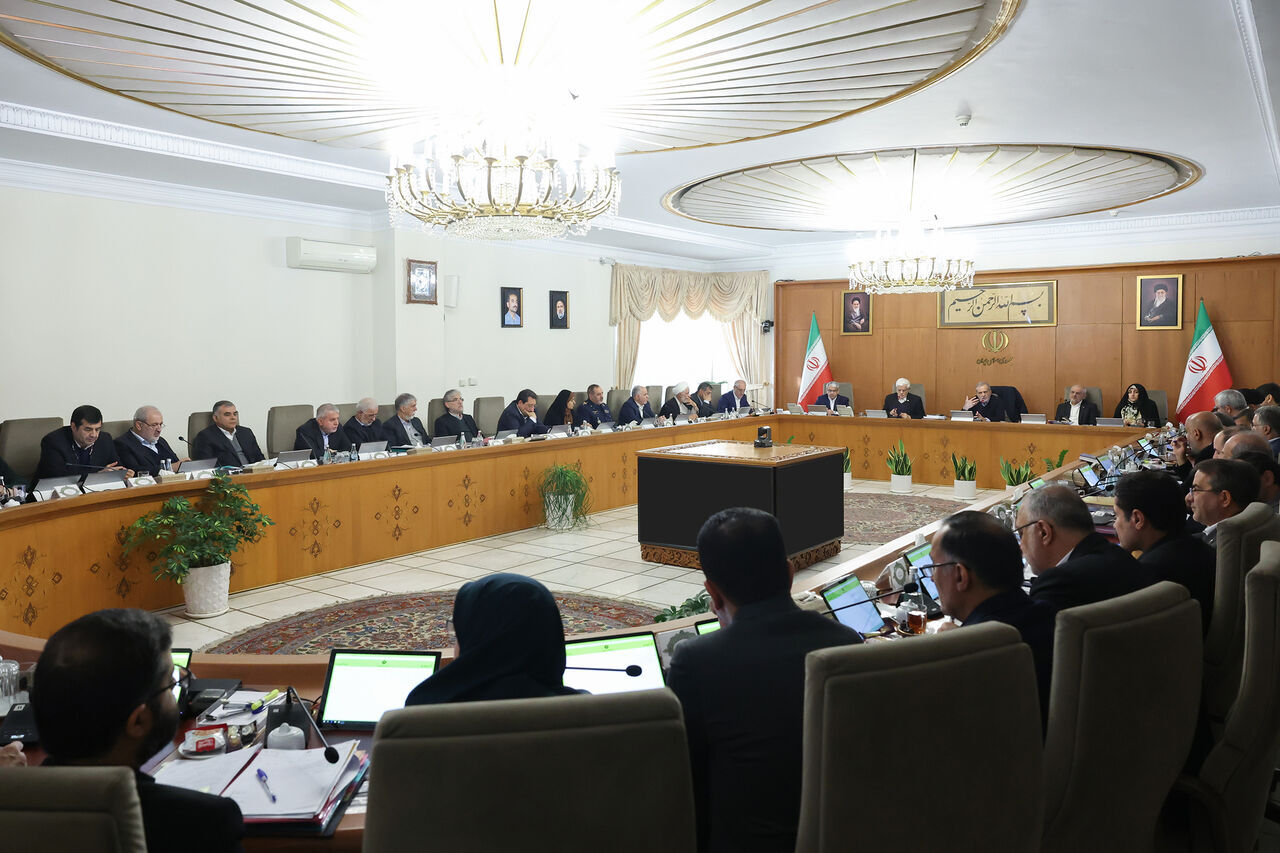 دعوت هیات دولت از عموم ملت شریف ایران برای شرکت در مراسم چهلم شهید لاریجانی