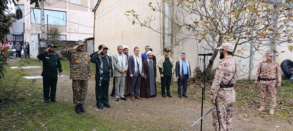 رزمایش اقتدار بسیجیان در شهرستان صومعه‌سرا