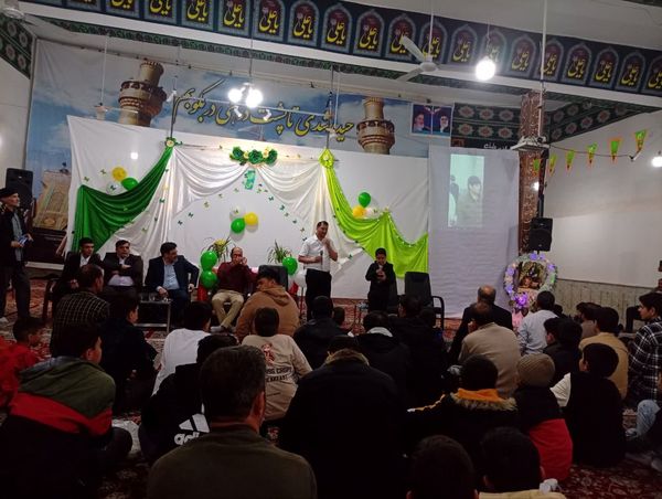جشن میلاد امام علی (ع) در حسینیه حیدری فدافن