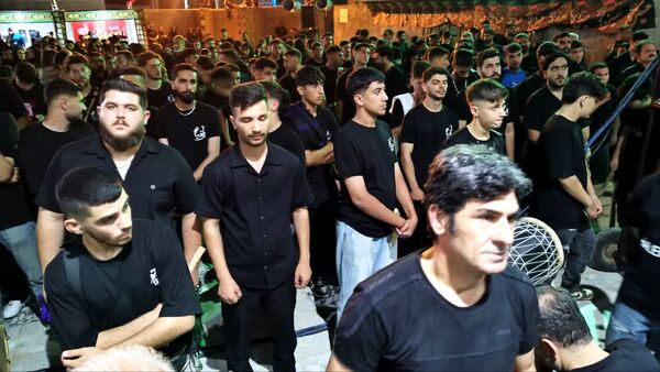 شام غریبان حسینی در گلوگاه 