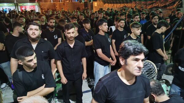 شام غریبان حسینی در گلوگاه 