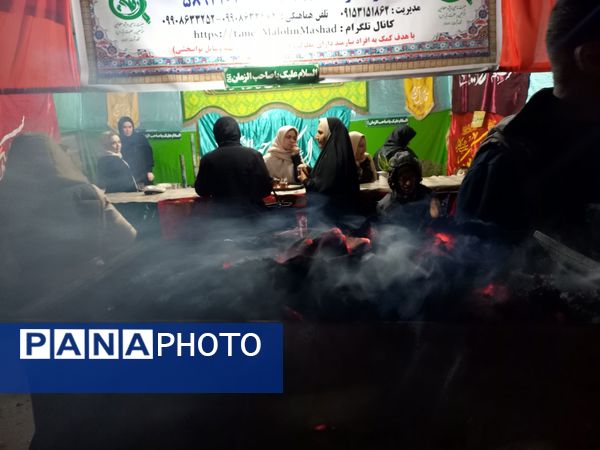 موکب هیات معلولین متوسل به حضرت رقیه (س) درجشن نیمه شعبان 