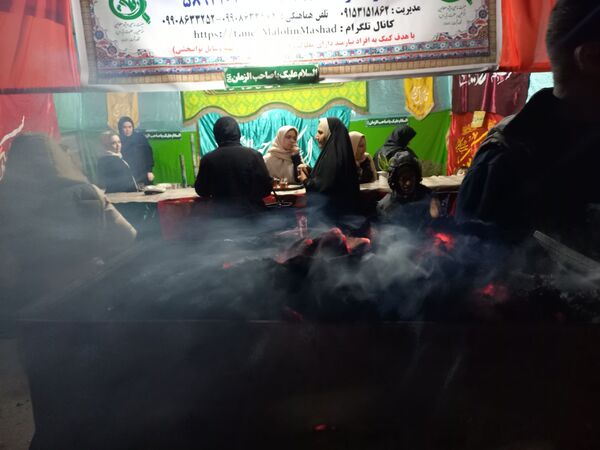 موکب هیات معلولین متوسل به حضرت رقیه (س) درجشن نیمه شعبان 