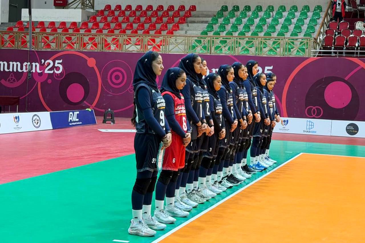 پیروزی تیم ملی والیبال زیر 16 سال دختر ایران برابر هند