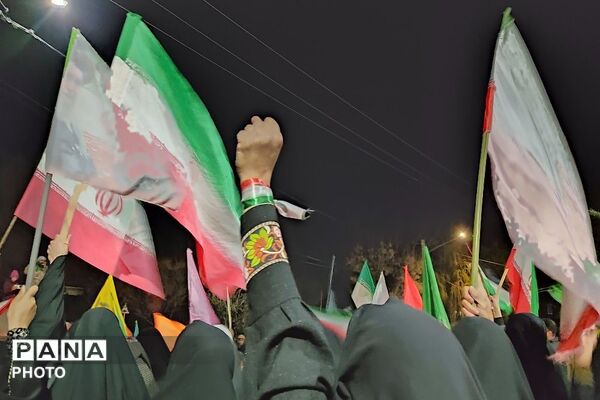 اجتماع مردمی شهر بار نیشابور  در محکومیت جنایات رژیم صهیونسیتی