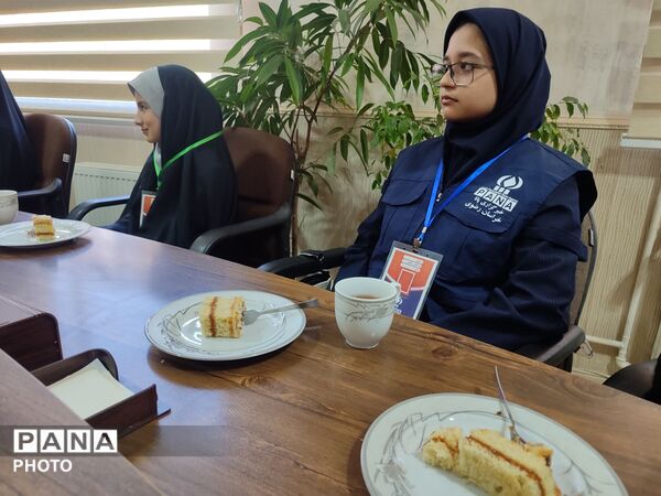 آیین تجلیل و تقدیر از دانش آموزان  خبرنگار خبرگزاری پانا ناحیه۳