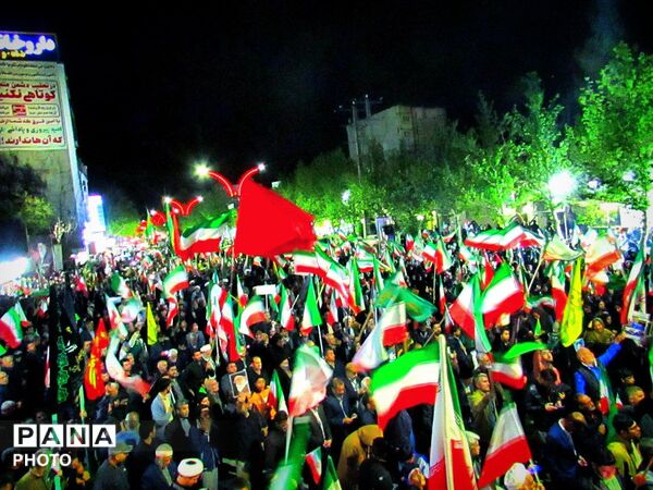 سی و نهمین شب از اجتماع با شکوه مردم ولایت مدار شهرستان کاشمر