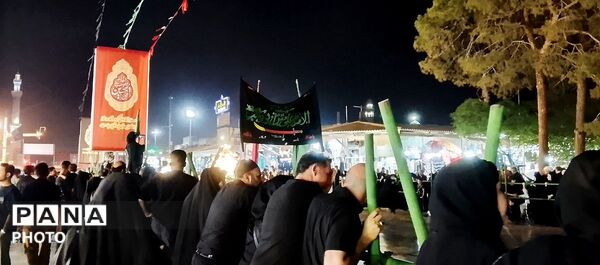 آیین سنتی مشعل گردانی نجفی‌ها