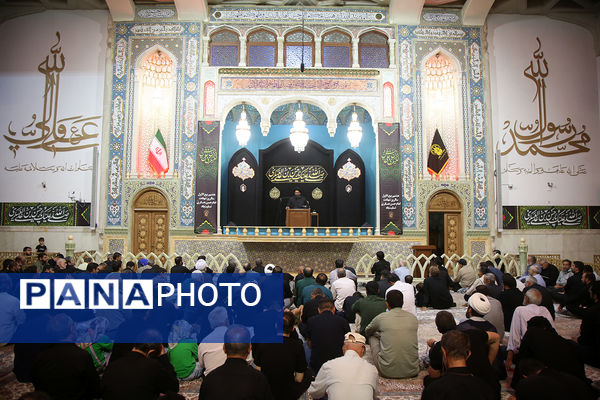 مراسم عزاداری سالروز شهادت امام حسن عسگری(ع) در قم