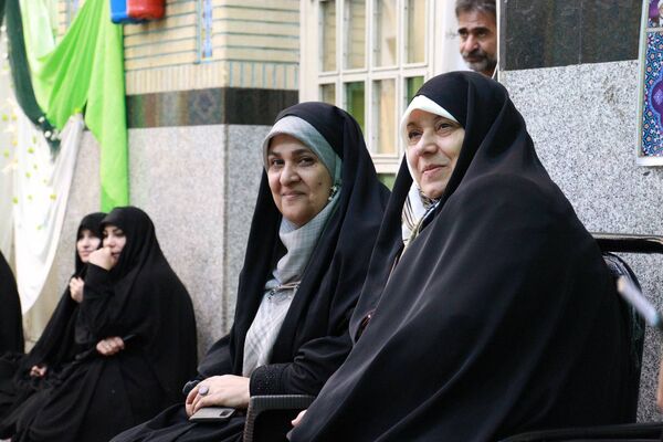 مراسم اعتکاف در مسجد ابوذر منطقه ۱۴ تهران 