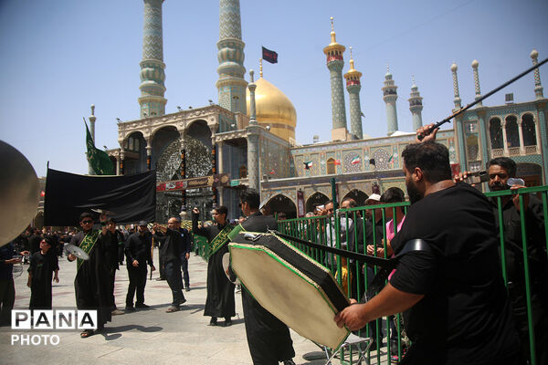 عزاداری اربعین حسینی(ع) در حرم حضرت معصومه(س)