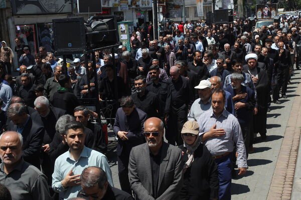 حرکت دسته عزاداری رحلت امام خمینی 